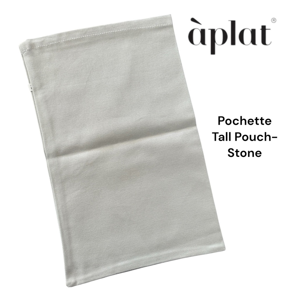Aplat Pochette Tall Pouch  - Stone
